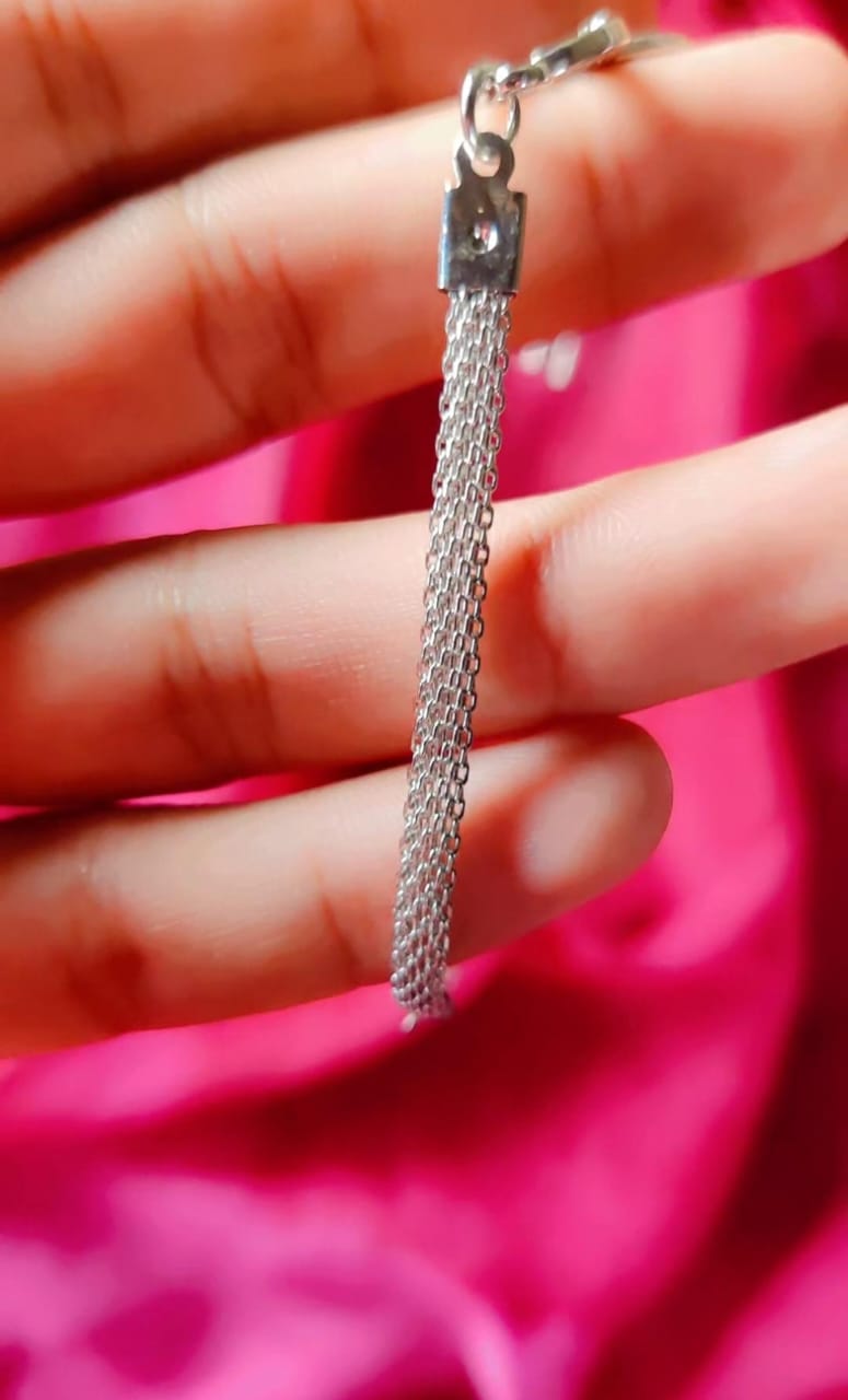 Infinite love stainless steel bracelate for Girls