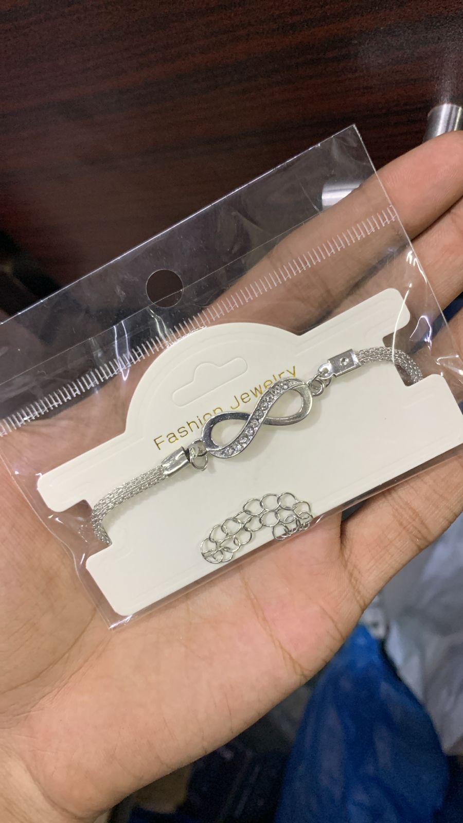 Infinite love stainless steel bracelate for Girls